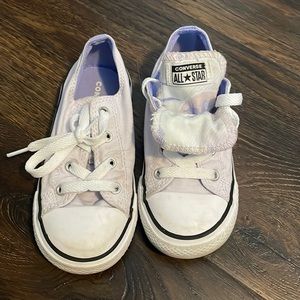 Converse lilac toddler 10